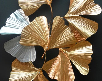Wall Mounted Ginkgo Leaf