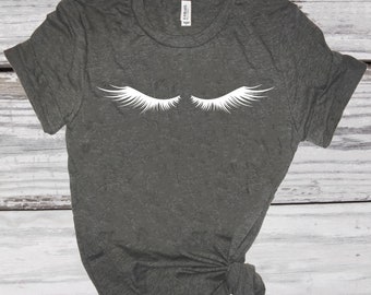 Lash Addict Eyelash Shirt Eyelashes tshirt Graphic T-shirt