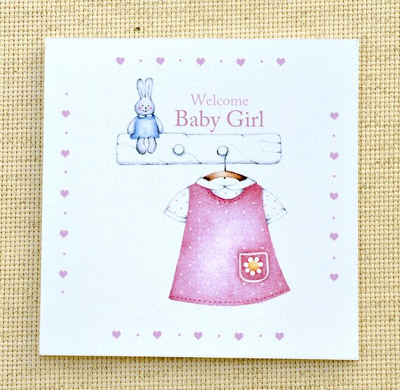 baby girl card