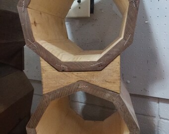 Natural Wood Stop Light Kitten Play Place, Natural Wood Ferret Play Space, Cat Furniture, Ferret Furniture, Ferret Toy, Kitten Toy