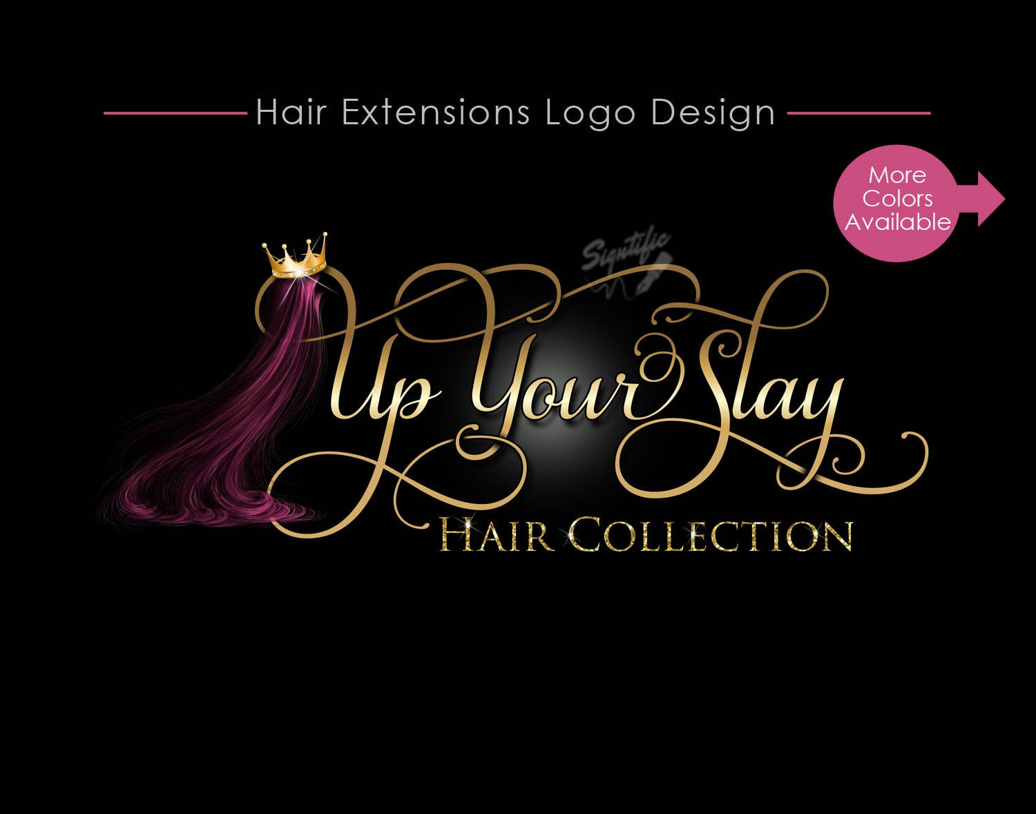 Hair Business Logo Hair Logo Design Hair Collection Logo