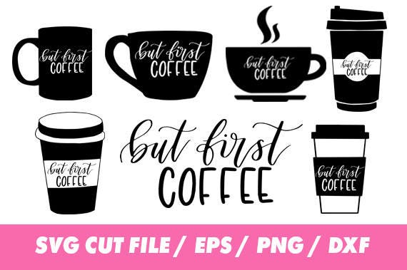 But first coffee svg files Coffee Cup Mug clipart clipart