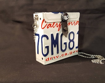 License Plate Purse - License Plate Art