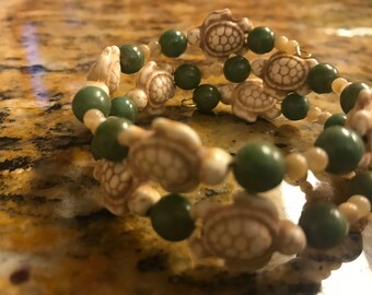 Turtle memorywire bracelet