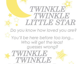 Twinkle Twinkle Little Star- CUSTOM