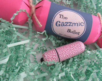 Gazzmic Bullet Vibrator - Vaginal Vibrator and Clitoris Stimulation Sex Toy, Unique Gift, Bachelorette Gift, Birthday Gift for Her