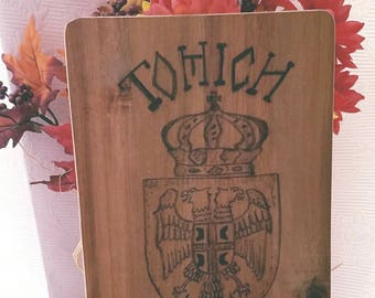Serbian Crest Cutting Board