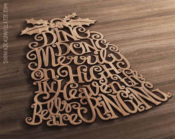 Download Christmas and Winter SVG Cut Files, Laser Patterns for Wood Projects, DXF files CNC, Holiday ...