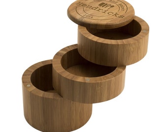 Monogrammed Salt and Herb Storage Box