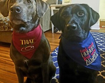 When Can I Eat That Food Thanksgiving Dog Bandana
