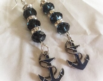 Beach earrings, beach jewelry, beach bracelet, nautical jewelry, graduation gift, earrings, nautical jewelry, beach jewelry, Mother's Day