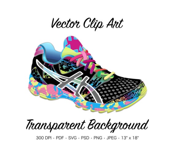 Athletic Shoe Clip Art Running Shoe Clip Art Asics Shoe Athletic Shoe Clip Art - Running Shoe Clip Art, Asics Shoe Clipart, Fitness Clip Art, Marathon Clip Art, Gym Clip Art, Workout Clip Art