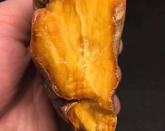 BALTIC Amber Stone, Butterscotch Amber, Raw Amber, Natural Amber, Genuine Amber, DIY Amber Pendant, Amber Gemstone, Display Piece, 196 grams