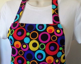 Full Apron - Colorful Circles