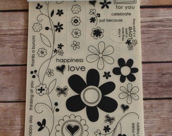 Collection of Rub On Embellishments