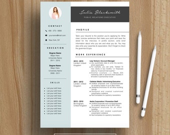 professional resume template cv template for ms word instant download modern creative - Resume Design Templates professional resume template cv template for ms word instant download modern creative - Resume Design Templates
