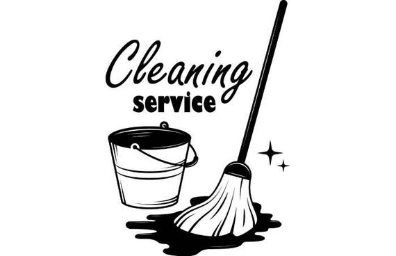 Cleaning Logo 7 Maid Service Housekeeper Housekeeping Clean