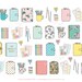 Printable PLANNER LOVE stickers! - Digital File Instant Download- planner accessories, pens, planner girl, bando, happy planner, hand drawn