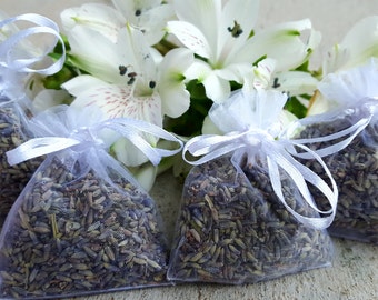 Organic Lavender Sachets l Single Pack l Bulk l Air Freshener l Aromatherapy