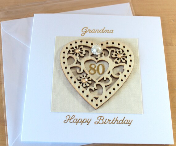 80th Birthday card gift 80 80th Birthday card mum mom