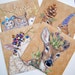 Decoupage Deer, Owls, Sheep and Squirrel Set - 4 LargePaper Napkins for Decoupage, Collage, Scrapbooking and Paper Craft Projects