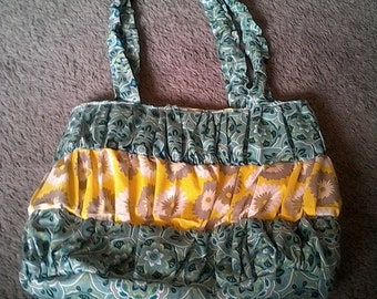 Flower's diaper bag