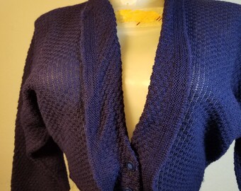 FREE SHIPPING 1950 Knit Sweater Shrug