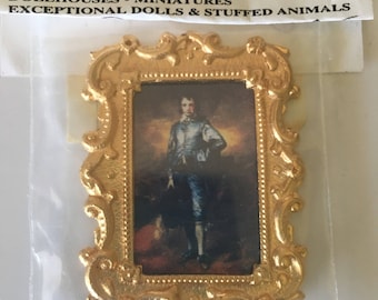 Vintage Dollhouse Painting