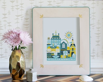WILLIAMSBURG print -11 x 14 in. (color: Mellow)