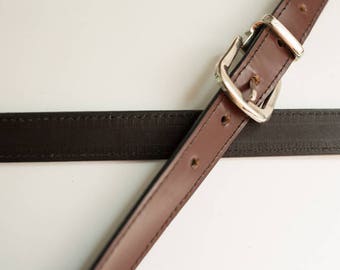 Reversible Leather Belt