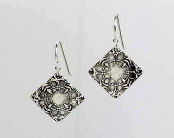 Ephemeral Silver Earrings