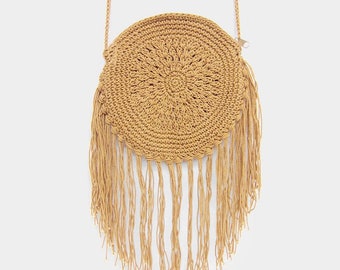 Venus Fringe Crossbody Bag