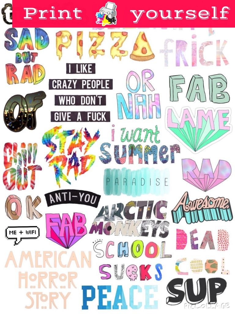 It is a photo of Unusual Printable Stickers Tumblr This is a photo of Unusual Printable Stickers Tumblr