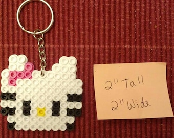 Hello Kitty party pack - Set of 8 keychains or zipper pulls