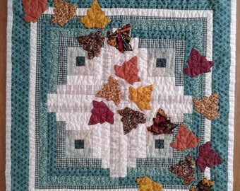 Log Cabin Table Topper