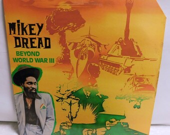 Mikey Dread Beyond World War III - Vintage Vinyl Record Album Reggae 1981 Heartbeat 02 EXC/EXC