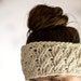 Knit Headband Knitting Pattern - a set of instructions to knit - DIGNITY