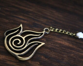 the antique bronze dust plug charm Avatar: The Last Airbender jewelry gift Christmas jewelry C157D-b