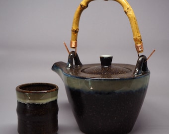 Ceramic 'Kohi' Teaset (teapot with 2 cups)