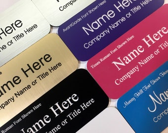 Employee Name Tags 