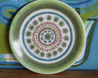 Vintage 1970's Ornaminware Bread plate