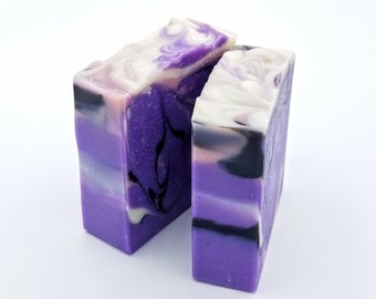 Vegan Cold Process Soap Bar - Ancient Plum