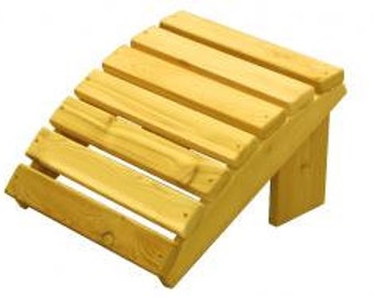Assembled Adirondack Footrest