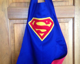 SUPERMAN Kids Superhero Cape/Costume
