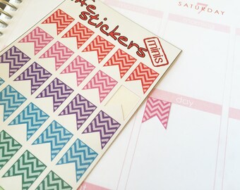 40 Flag Stickers!! Decorate your Erin Condren, Plum Paper, Filofax and other planners. Stay organized with Life Stickers.