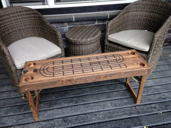 Cribbage Table Cribbage Board End Table