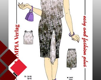 Patterns, 0913, bodice and skirt (1124)