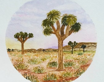 Joshua Tree (Original Watercolor)