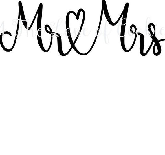 mr mrs silk screen stencil wedding stencil cookie stencils