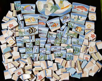 Mosaic Tiles 150 FISH FRY #1 mosaic Tile